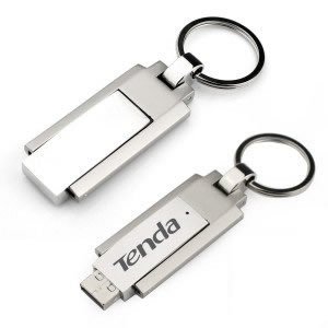 Pen Drive Chaveiro de Metal 4GB Personalizado 037